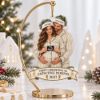 Picture of Personalized Bump's First Christmas Ornament, First Christmas As Expecting Parents, Baby Coming 2027, Pregnancy Announcement Keepsake Gift