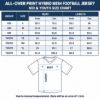 Picture of Personalized Family Halloween Mesh Jersey, Custom Team Name & Number Shirt, Ghost Pumpkin Jersey, Matching Family Halloween Outfit