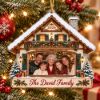 Picture of Personalized Family Christmas Ornament, Custom Photo House Ornament, Family Name Keepsake, Christmas Home Decor Gift, Holiday Memory 2026