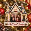 Picture of Personalized Family Christmas Ornament, Custom Photo House Ornament, Family Name Keepsake Gift, Luxury Christmas Home Decor 2026