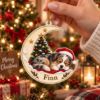 Picture of Personalized Australian Shepherd Christmas Ornament, Custom Dog Name Ornament, Aussie Lover Gift, Blue Merle Pet Christmas Keepsake 2026