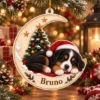 Picture of Personalized Bernese Mountain Dog Christmas Ornament, Custom Dog Name Ornament, Berner Lover Gift, 2D Flat Christmas Pet Keepsake 2026