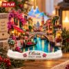 Picture of Personalized Italy Christmas Ornament, Venice Travel Keepsake, Custom Name Vacation Ornament, Italy Trip Gift, 2D Flat Christmas Decor 2026
