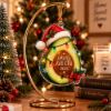 Picture of Personalized Avocado Christmas Ornament, Custom Avocado Lover Gift, Cute Food Christmas Ornament, Avocado Tree Decoration, Keepsake 2026