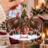 Picture of Personalized Turkey Christmas Ornament, Custom Name Turkey Ornament, Farm Animal Gift, Turkey Lover Christmas Gift, 2D Flat Keepsake 2026