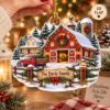 Picture of Personalized Farm Family Christmas Ornament, Custom Family Name Barn Ornament, Farmhouse Xmas Gift, 2D Flat Christmas Holiday Keepsake 2026