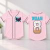 Picture of Personalized Baseball Drip Jersey, Custom Name Number Kids Baseball Shirt, Boy Birthday Jersey, Toddler Ice Cream Drip Baseball Team Shirt