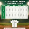 Picture of Personalized Baseball Drip Jersey, Custom Name Number Kids Baseball Shirt, Boy Birthday Jersey, Toddler Ice Cream Drip Baseball Team Shirt
