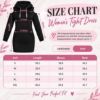 Picture of Personalized Christmas Window Hoodie Dress, Custom Name Cold Shoulder Winter Dress, Cardinal Christmas Tree Hoodie, Holiday Gift for Her