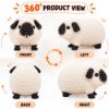 Picture of Custom Your Pet Crochet Doll From Photo, Personalized Pet Plush, Small Animal Replica, Guinea Pig Crochet Doll, Pet Keepsake Gift