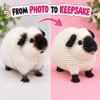 Picture of Custom Your Pet Crochet Doll From Photo, Personalized Pet Plush, Small Animal Replica, Guinea Pig Crochet Doll, Pet Keepsake Gift