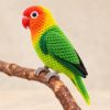 Picture of Custom Your Pet Crochet Doll From Photo, Personalized Bird Plush, Custom Lovebird Crochet Doll, Parrot Replica, Pet Memorial Keepsake Gift
