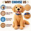 Picture of Custom Your Pet Crochet Doll From Photo, Personalized Dog Plush With Name, Look Alike Golden Retriever Replica, Pet Memorial Keepsake Gift