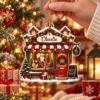Picture of Personalized Music Christmas Ornament, Custom Name Music Shop Ornament, Musician Teacher Gift, Instrument Lover Keepsake, 2D Flat Decor 2026