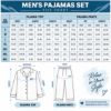 Picture of Personalized Snowman Satin Pajamas for Women, Custom Black Christmas Pajama Set, Winter Snowflake Button Up Sleepwear, Holiday Gift for Her