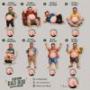 Picture of Personalized Funny Daddy Face Squishy Belly Fridge Magnet, Father's Day Gift For Husband, Custom Dad Photo Squeeze Magnet, Kitchen Decor