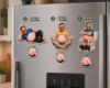 Picture of Personalized Funny Daddy Face Squishy Belly Fridge Magnet, Father's Day Gift For Husband, Custom Dad Photo Squeeze Magnet, Kitchen Decor