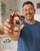 Picture of Personalized Funny Daddy Face Squishy Belly Fridge Magnet, Father's Day Gift For Husband, Custom Dad Photo Squeeze Magnet, Kitchen Decor