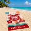 Picture of Retired 2026 Beach Towel, Personalized Retirement Beach Towel, Custom Retirement Gift for Women, Not My Problem Anymore, Beach Sea Towel