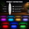 Picture of Personalized Ocean Animal Night Light For Girl, Custom Name LED Acrylic Lamp, Whale Turtle Jellyfish Nursery Decor, Color Changing Kids Lamp