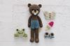 Picture of CROCHET PATTERNS - Four Seasons Dolls - Bunny, Bear, Deer, Beaver, stuffed toy, amigurumi,stuffed toy animal, woodland, crochet patterns