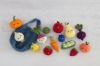 Picture of CROCHET PATTERN - Farmer's Market - amigurumi toy crochet food play food crochet vegetables fruit market bag kids PDF digital pattern
