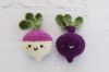 Picture of CROCHET PATTERN - Farmer's Market - amigurumi toy crochet food play food crochet vegetables fruit market bag kids PDF digital pattern
