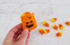 Picture of CROCHET PATTERN - Candy the Halloween Witch - amigurumi crochet doll softie handmade pdf pattern candy corn halloween toy trick-or-treating