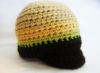 Picture of CROCHET PATTERN Boy Visor Hat (5 sizes included from newborn-adult) Instant Download