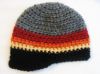 Picture of CROCHET PATTERN Boy Visor Hat (5 sizes included from newborn-adult) Instant Download