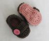 Picture of Baby CROCHET PATTERN Button Strap Booties (5 sizes included from newborn-24 months) Instant Download