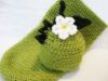 Picture of Baby CROCHET PATTERN - Sweet Pea Beanie & Cocoon - baby sleep sack baby hat crochet beanie newborn photo prop PDF pattern instant download