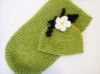 Picture of Baby CROCHET PATTERN - Sweet Pea Beanie & Cocoon - baby sleep sack baby hat crochet beanie newborn photo prop PDF pattern instant download