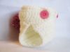 Picture of CROCHET PATTERN - Bunny Ear Beanie & Diaper Cover - rabbit hat photo prop Easter sizes newborn to 6 months PDF Pattern