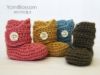 Picture of CROCHET PATTERN - Baby Button Boots - crochet booties baby shoes crochet pattern digital file instant download