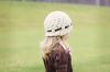Picture of Hat Crochet PATTERN - Cluster Stitch Hat - 5 sizes included, PDF instant download winter hat girl beanie toddler crochet flower