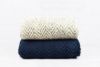 Picture of CROCHET PATTERN - Mountain Ridge Blanket - PDF crochet pattern, Beginner Level with instructions to make it larger or smaller, throw blanket