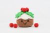 Picture of CROCHET PATTERN - Merry Christmas Pudding, Holiday Cake crochet pattern